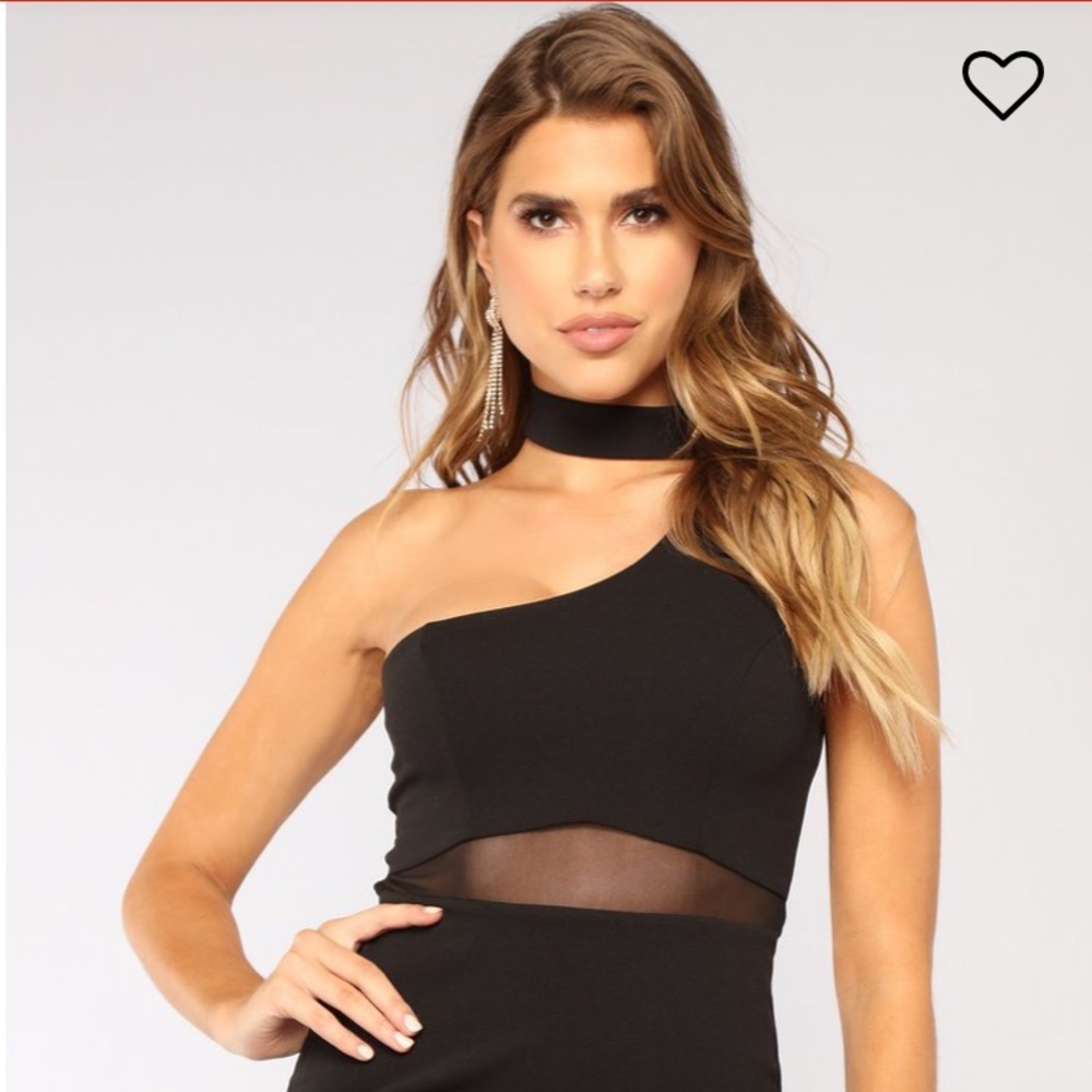 FashionNova Black Dress